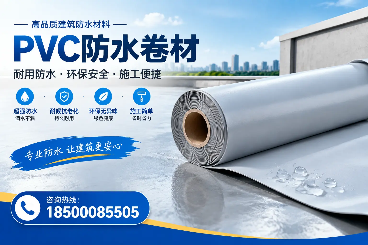 PVC防水卷材选型对比：如何做出明智选择？临高指南